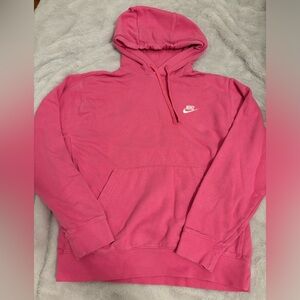 Hot pink Nike men’s hoodie - in size medium